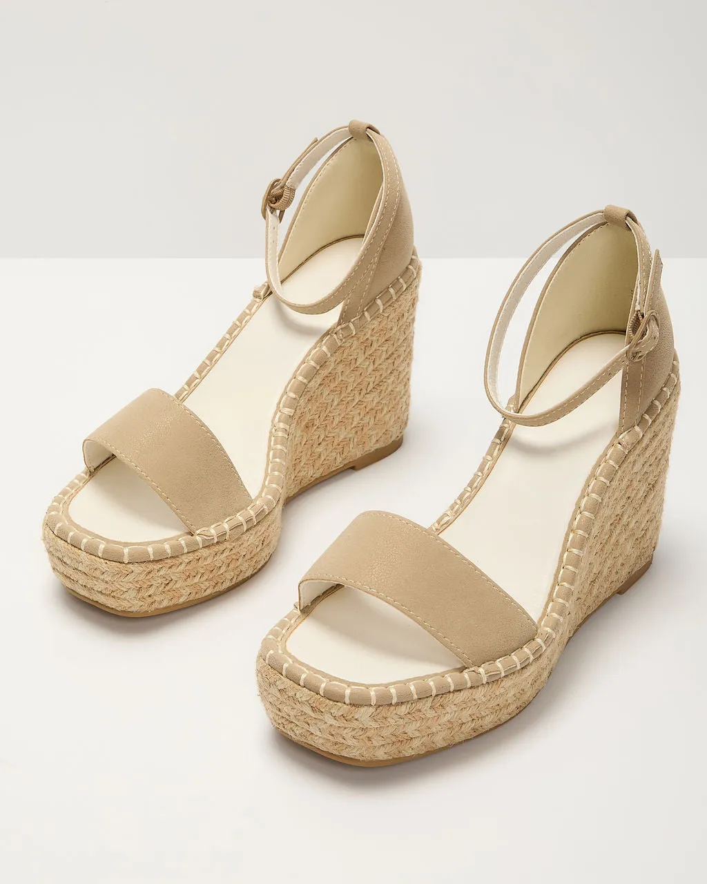 Vivvy Raffia Wedge Sandal sold by Vici product image thumbnail 2