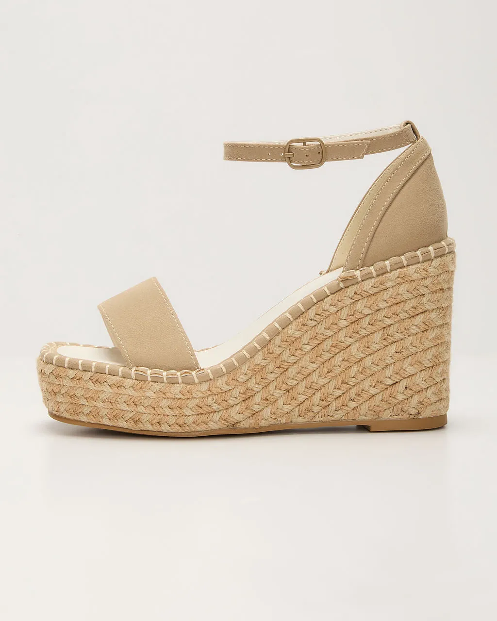 Vivvy Raffia Wedge Sandal sold by Vici product image thumbnail 3