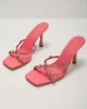 Soelen Embellished Open Toe Heels sold by Vici