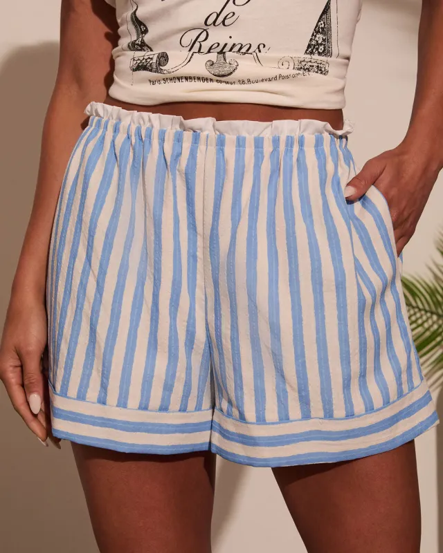 Rosalie Striped Boxer Short sold by Vici