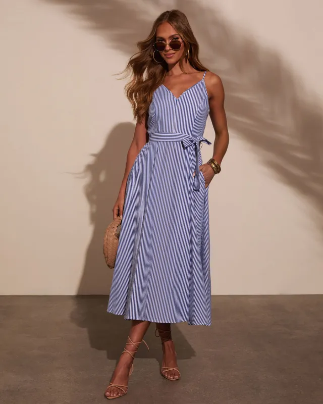 Lilliana Fit And Flare Midi Dress sold by Vici