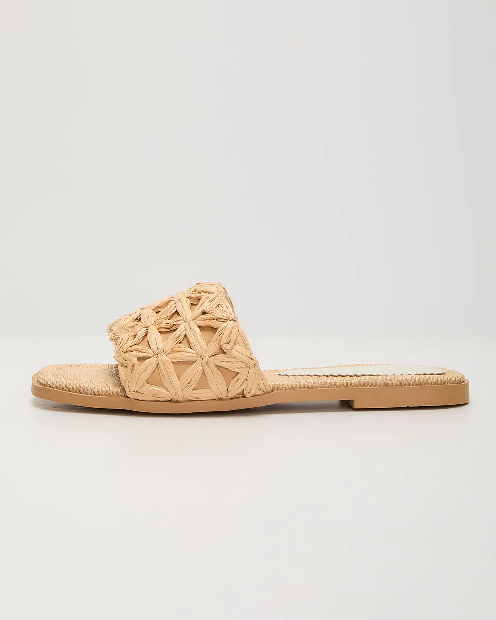 Selenah Woven Raffia Flat Sandals sold by Vici product image thumbnail 5
