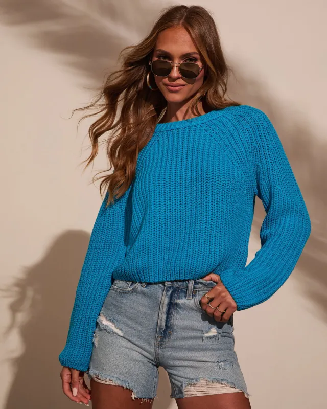 Esra Ribbed Knit Sweater made by Vici