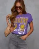 LA Lakers Short Sleeve Graphic Tee sold by Vici
