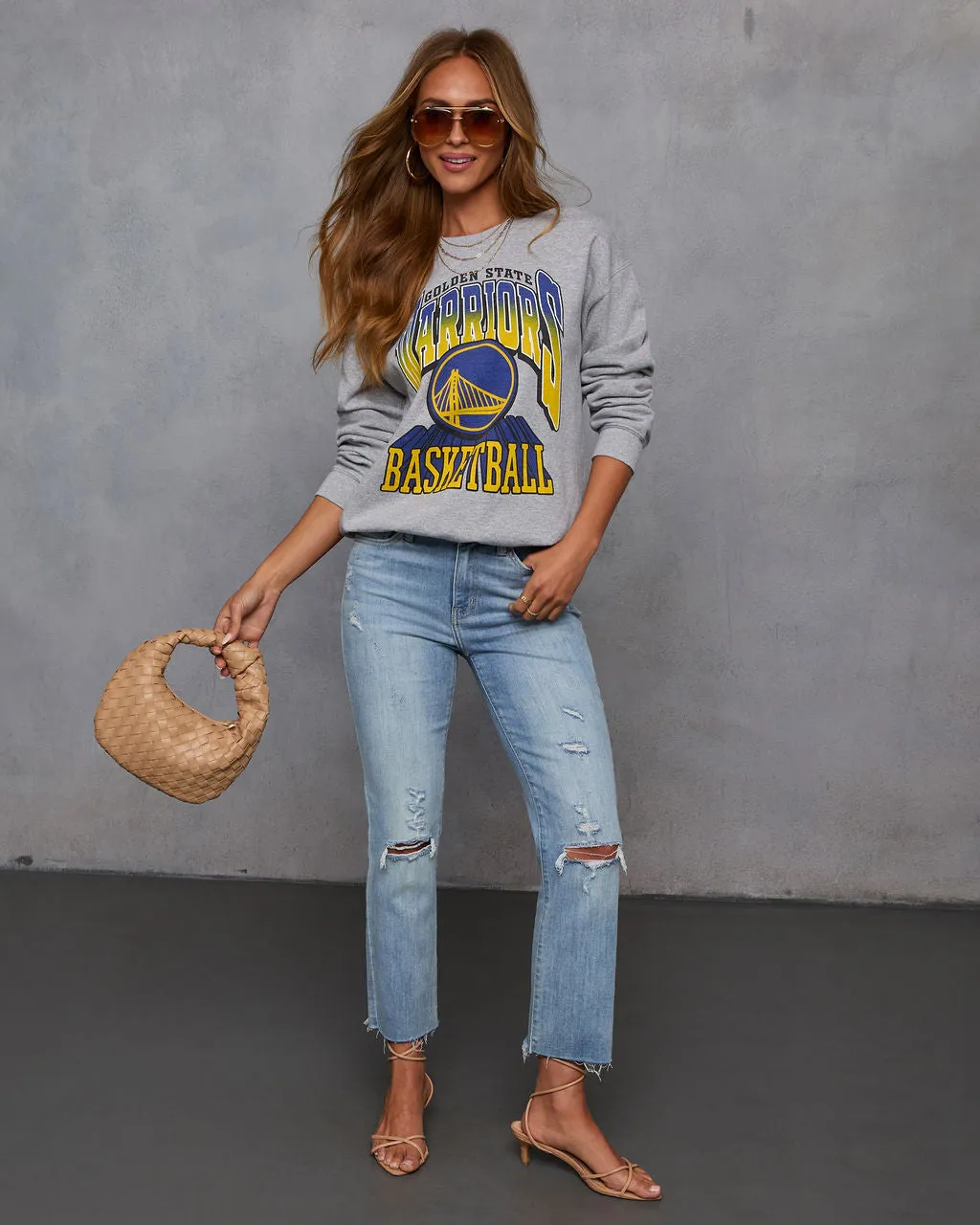 Golden State Warriors Graphic Sweatshirt sold by Vici product image thumbnail 2