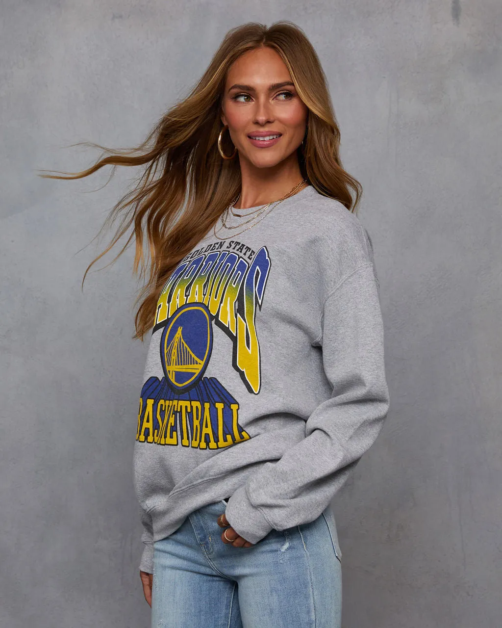 Golden State Warriors Graphic Sweatshirt sold by Vici product image thumbnail 3