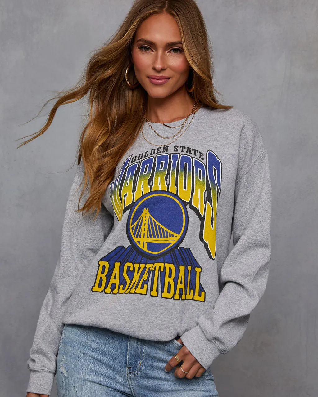 Golden State Warriors Graphic Sweatshirt sold by Vici product image thumbnail 5