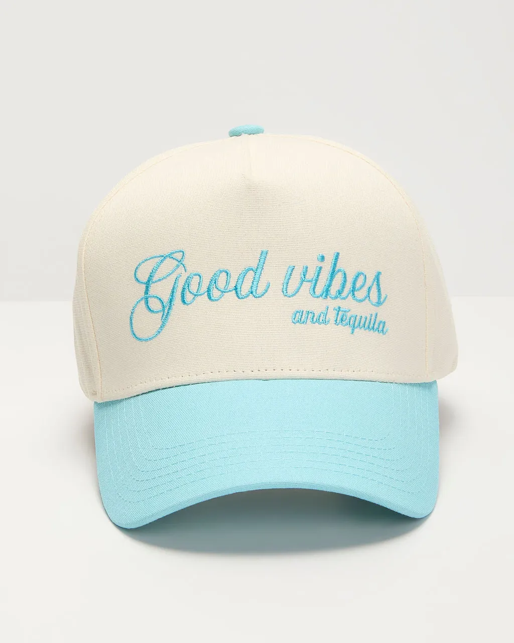 Good Vibes and Tequila Trucker Hat sold by Vici product image thumbnail 2