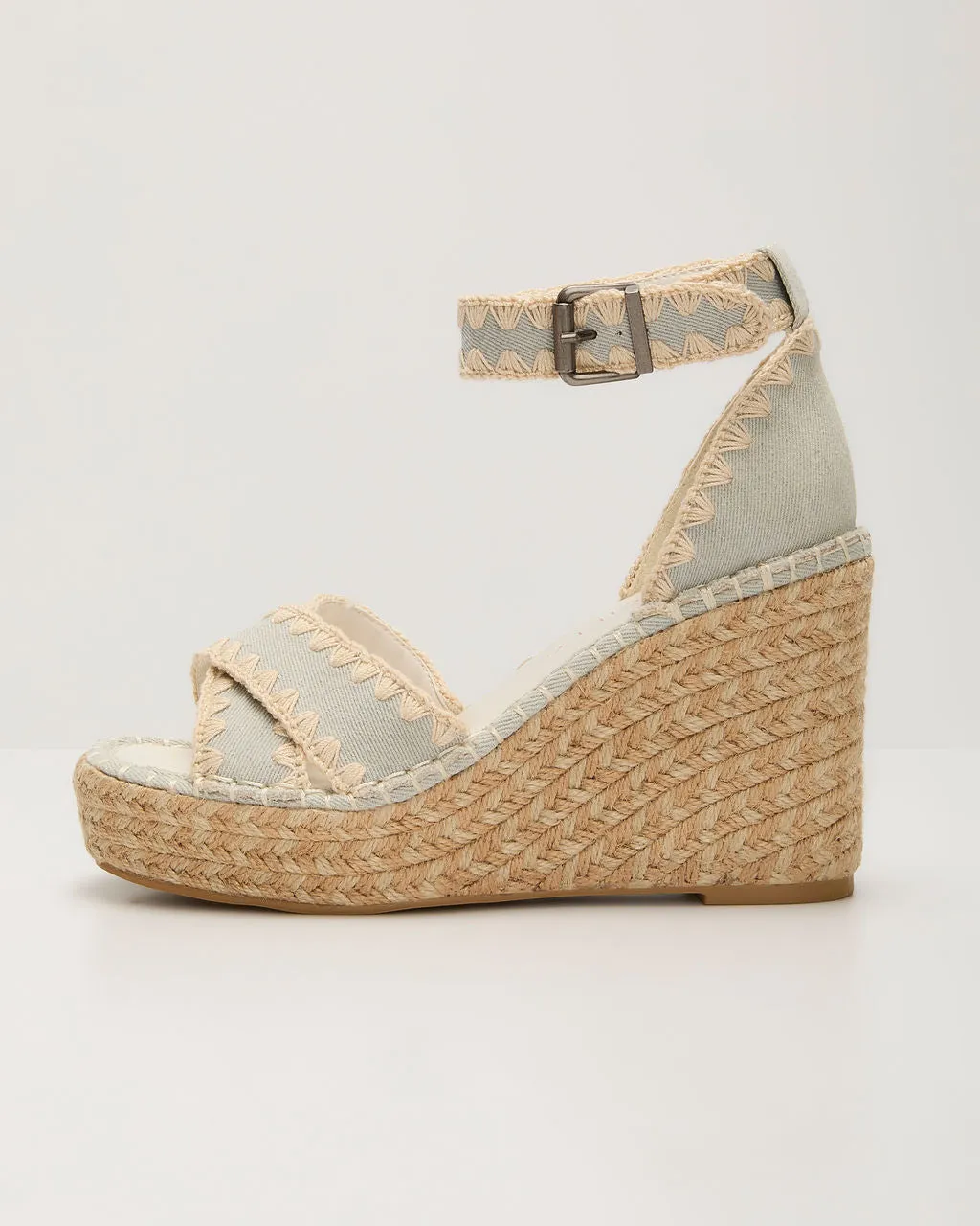 Saddler Raffia Wedge Sandal sold by Vici product image thumbnail 5