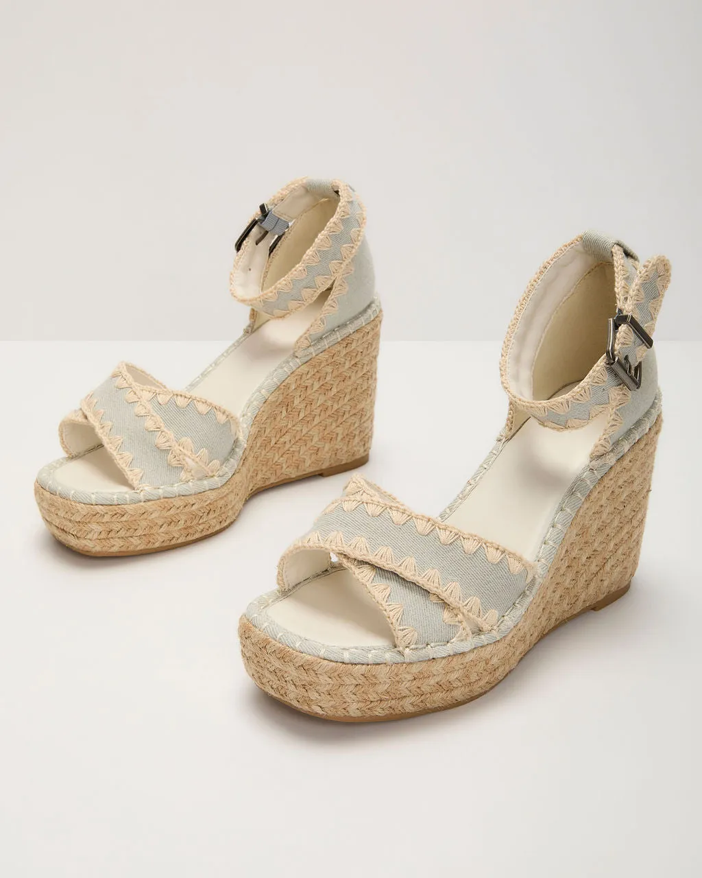 Saddler Raffia Wedge Sandal sold by Vici product image thumbnail 2