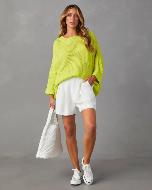 Amata Relaxed Lightweight Sweater sold by Vici