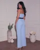 Cristal Strapless Bow Jumpsuit sold by Vici
