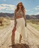 Harmonic High Low Maxi Skirt sold by Vici