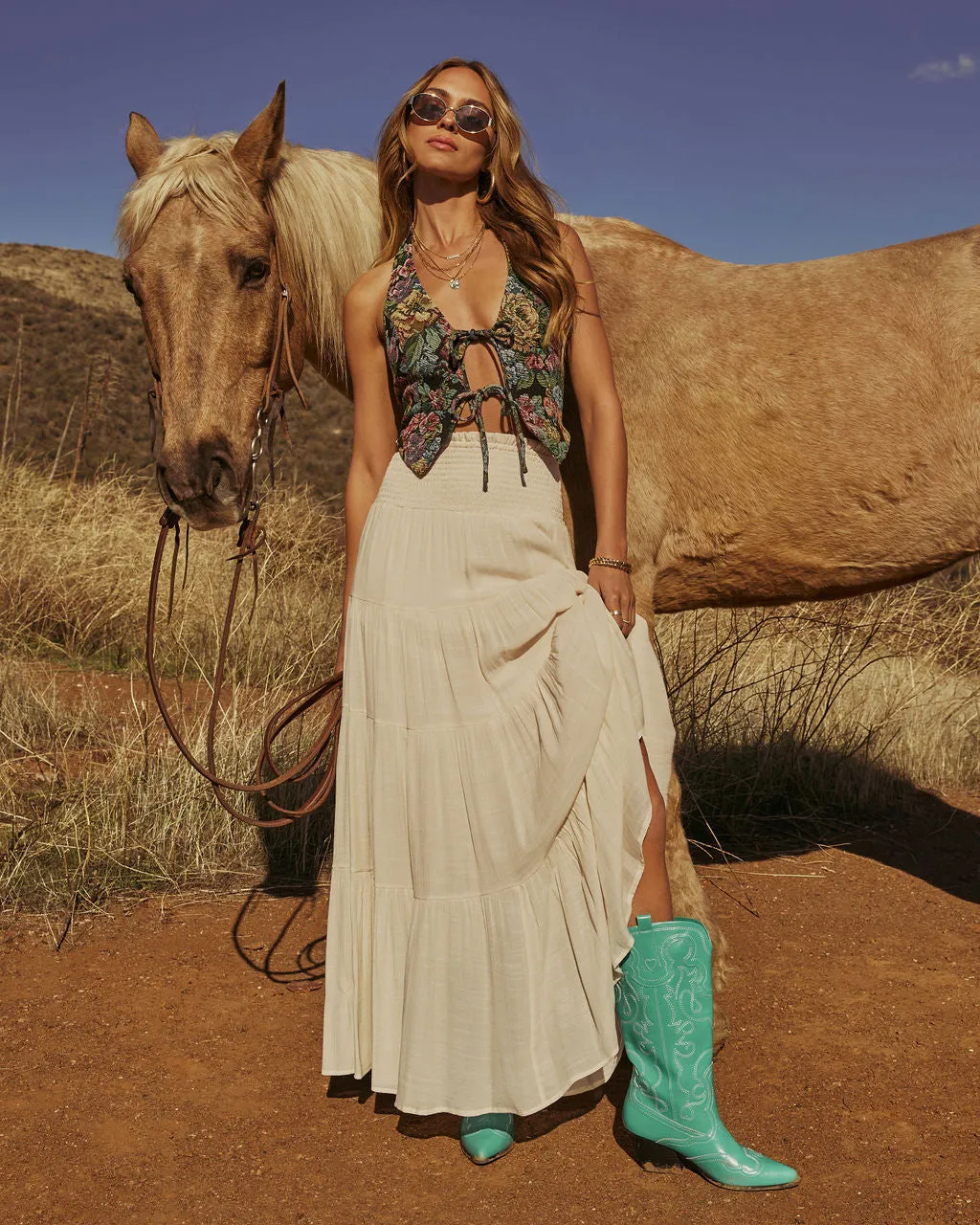 Festival Funk Stitched Western Boots sold by Vici product image thumbnail 4