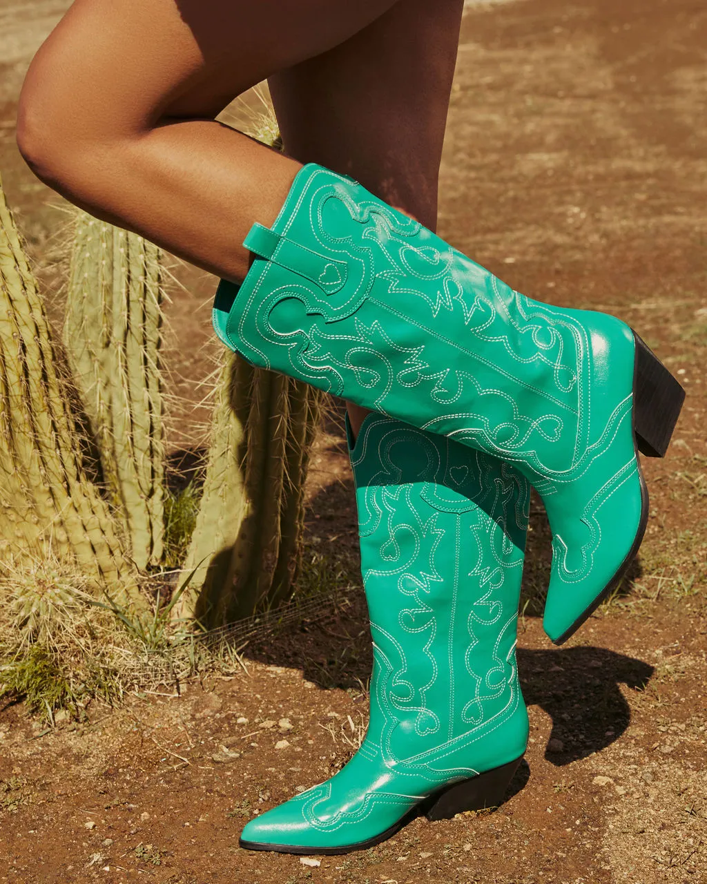Festival Funk Stitched Western Boots sold by Vici