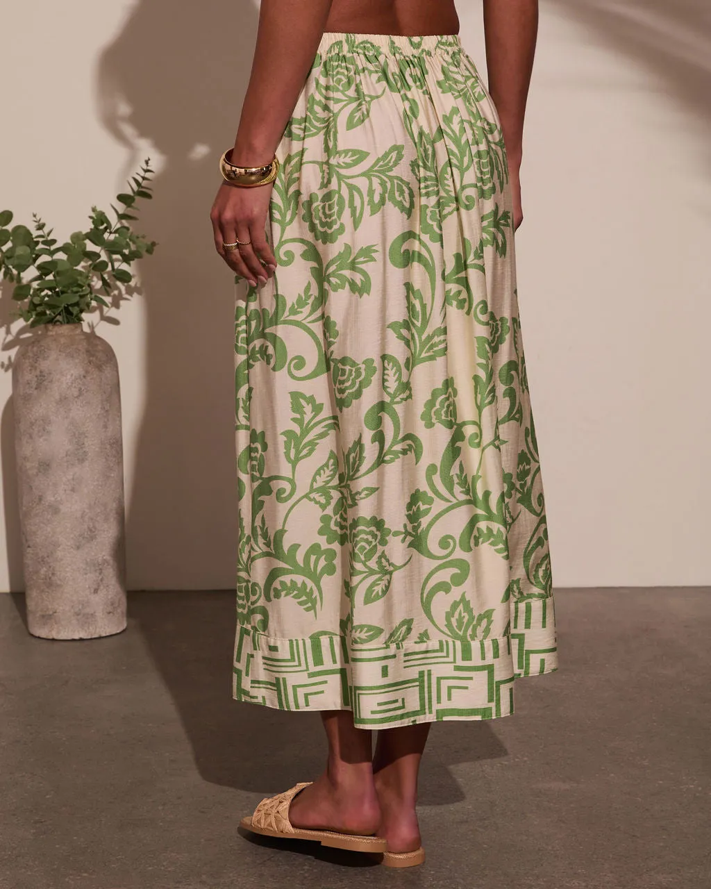 Elliah Abstract Maxi Skirt sold by Vici product image thumbnail 4