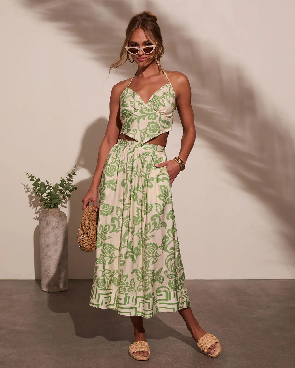 Elliah Abstract Maxi Skirt sold by Vici product image thumbnail 5