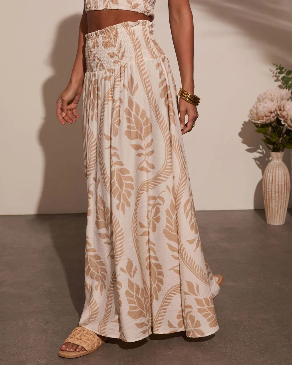 Coastal Views Tropical Maxi Skirt sold by Vici product image thumbnail 3