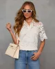Tylah Floral Lace Top sold by Vici