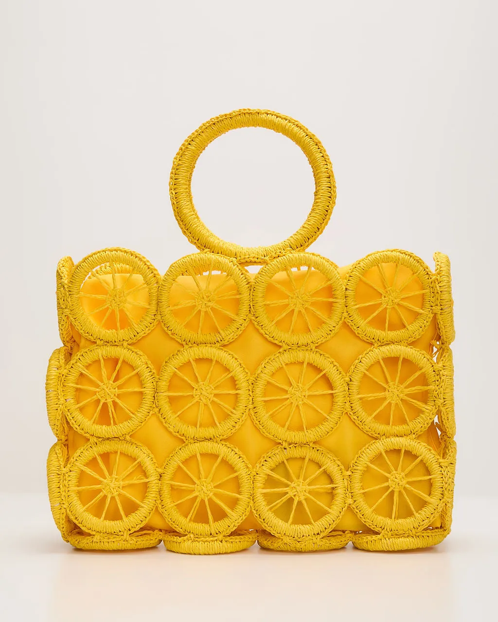 Sweet Life Lemon Cutout Tote Bag sold by Vici product image thumbnail 2
