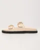 Kaylah Woven Buckle Sandals sold by Vici