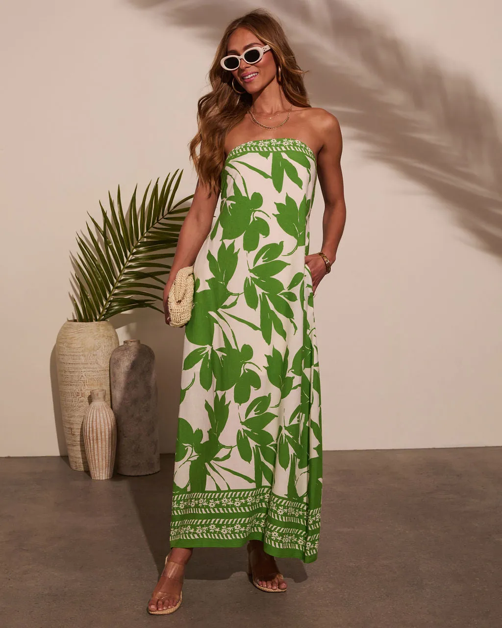 Vivvy Floral Maxi Dress sold by Vici