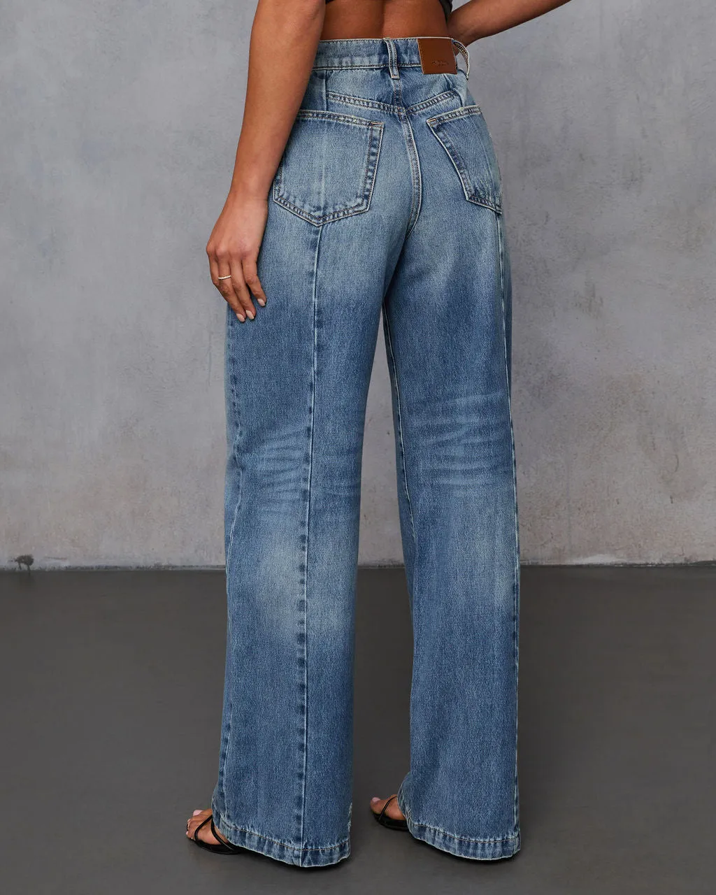 Beverly Rigid Wide Leg Jeans sold by Vici product image thumbnail 4