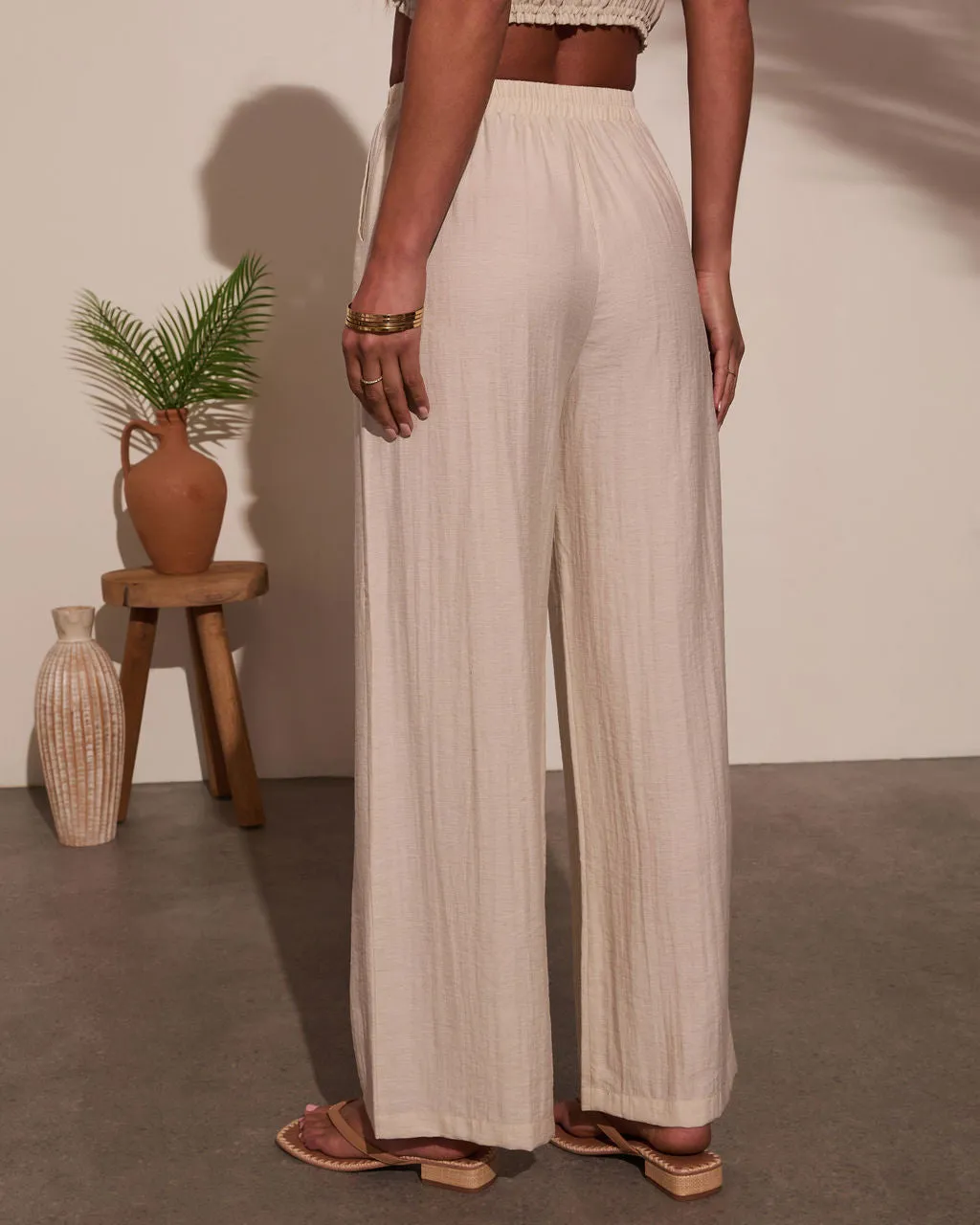 Pamella Pleated Wide Leg Pants sold by Vici product image thumbnail 4