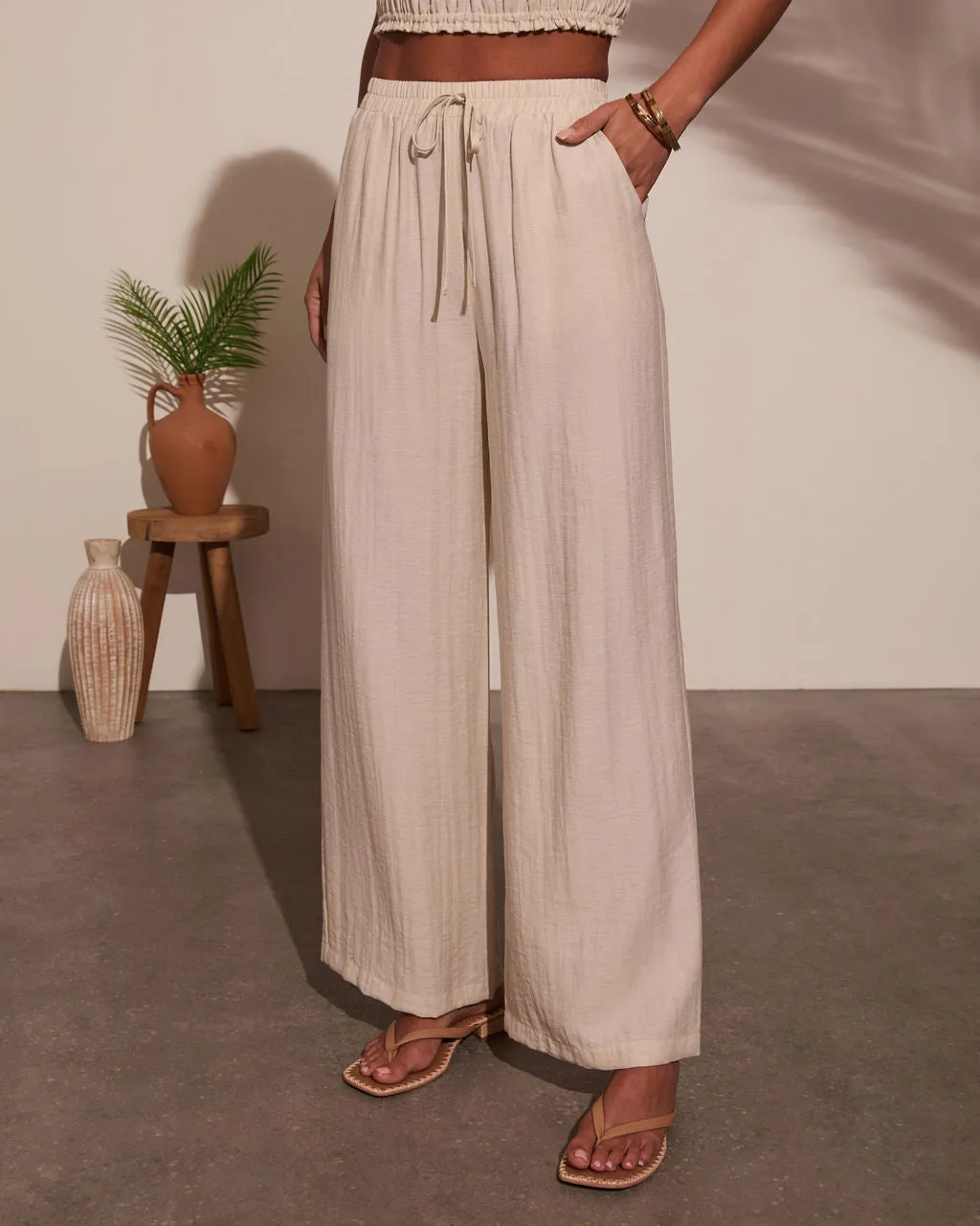 Pamella Pleated Wide Leg Pants sold by Vici product image thumbnail 3