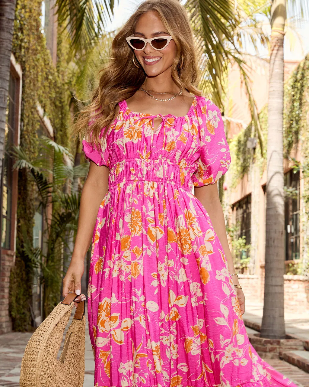 Daydreamer Floral Maxi Dress sold by Vici product image thumbnail 2