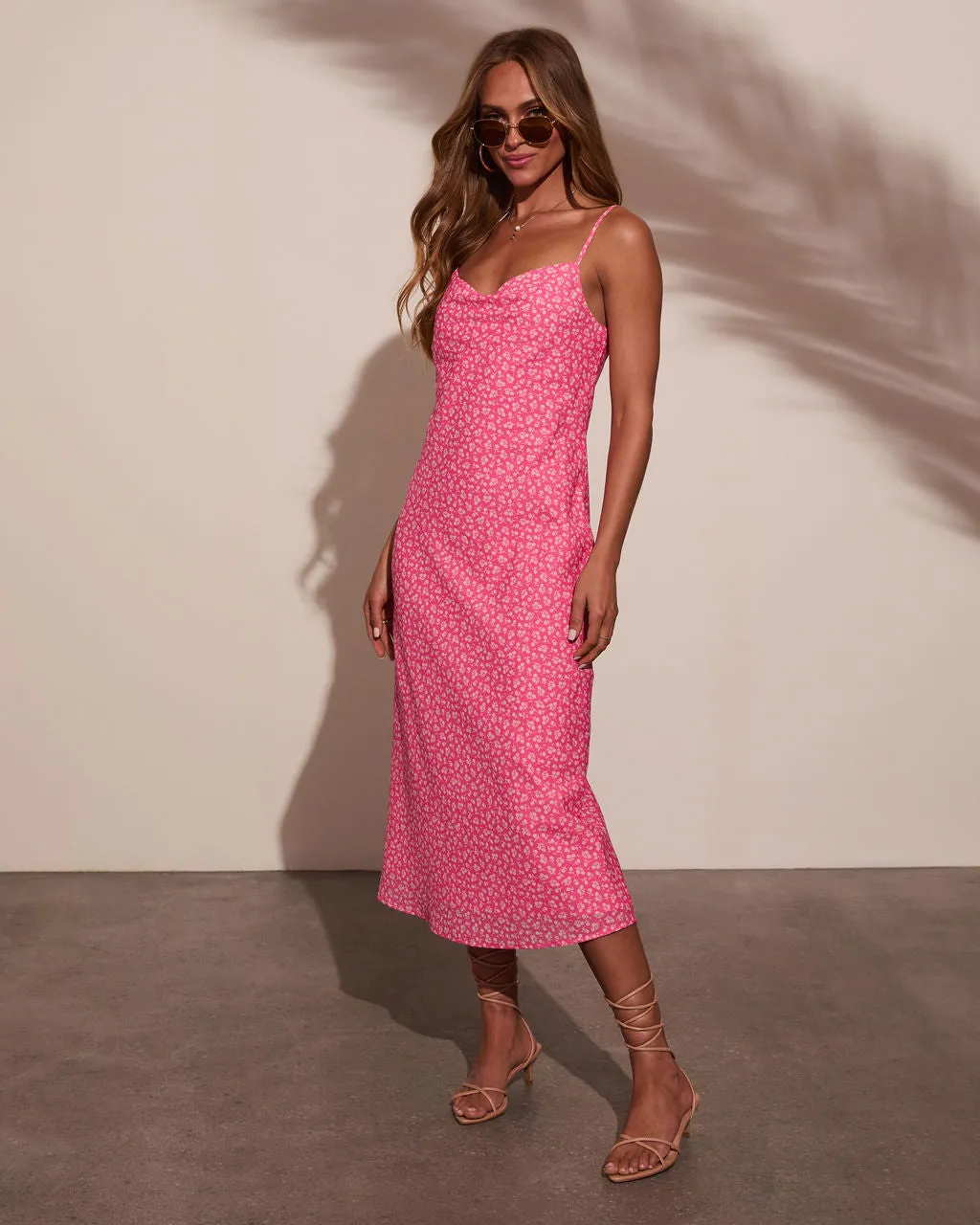 Narah Floral Maxi Dress sold by Vici product image thumbnail 3