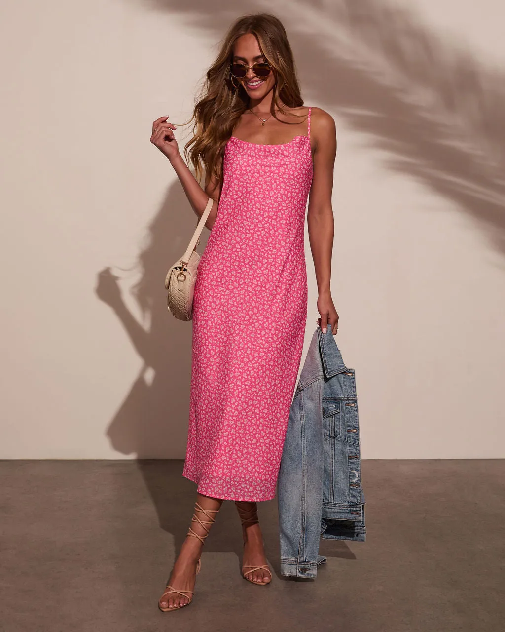 Narah Floral Maxi Dress sold by Vici