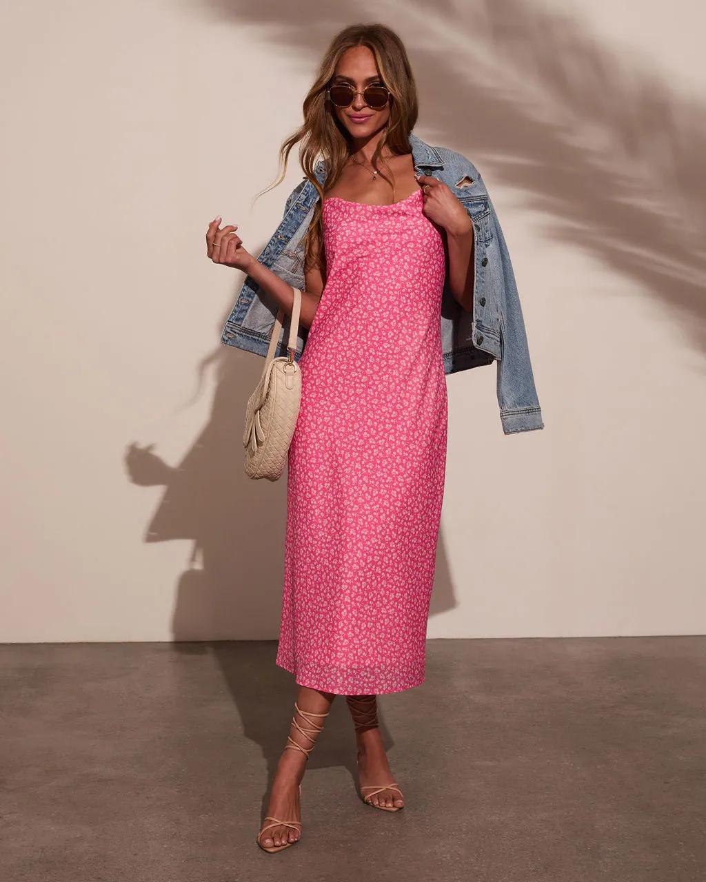 Narah Floral Maxi Dress sold by Vici product image thumbnail 5