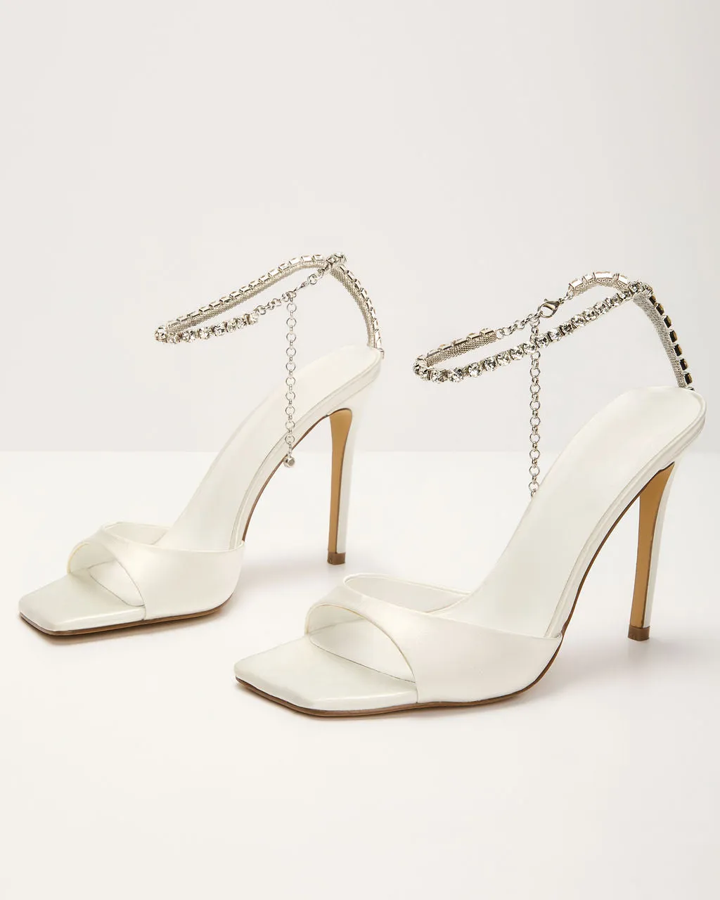 Special Moment Rhinestone Strap Heels sold by Vici product image thumbnail 2