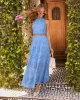 Whitney Eyelet Midi Skirt sold by Vici