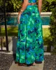 Rosalyn Abstract Maxi Skirt sold by Vici
