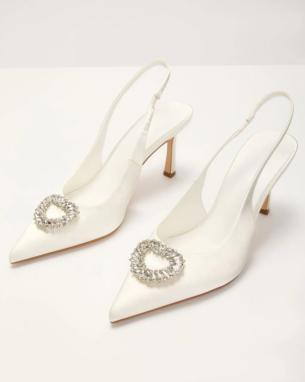 Swoon Worthy Embellished Slingback Heels sold by Vici product image thumbnail 2