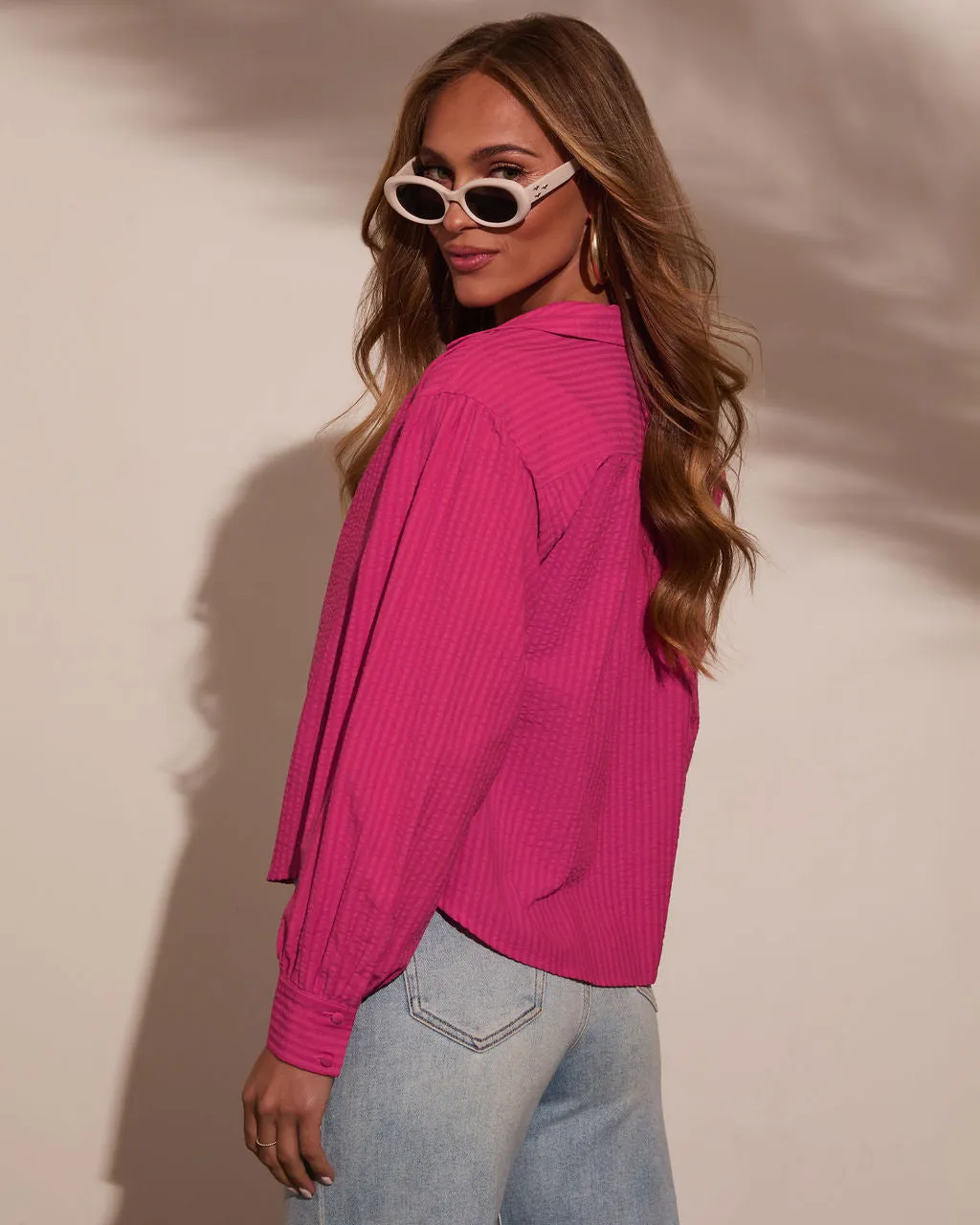 Christell Button Down Top sold by Vici product image thumbnail 4