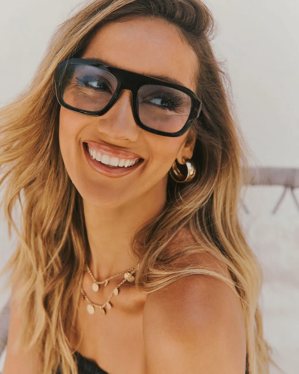 Jetsetter Classic Aviator Sunglasses sold by Vici product image thumbnail 3