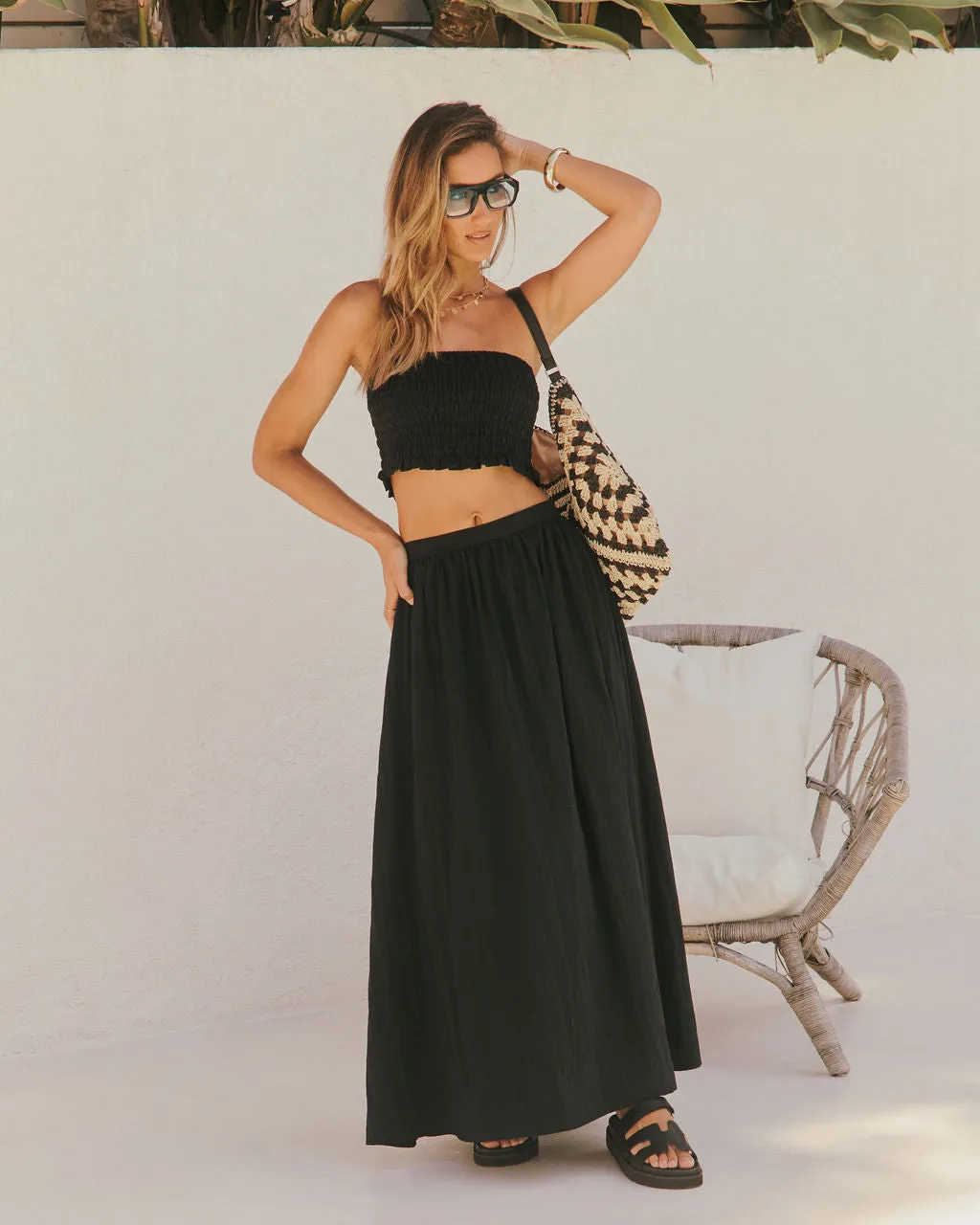 Sunveil Ripstop Maxi Skirt sold by Vici product image thumbnail 3