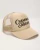 Champagne Therapy Trucker Hat sold by Vici