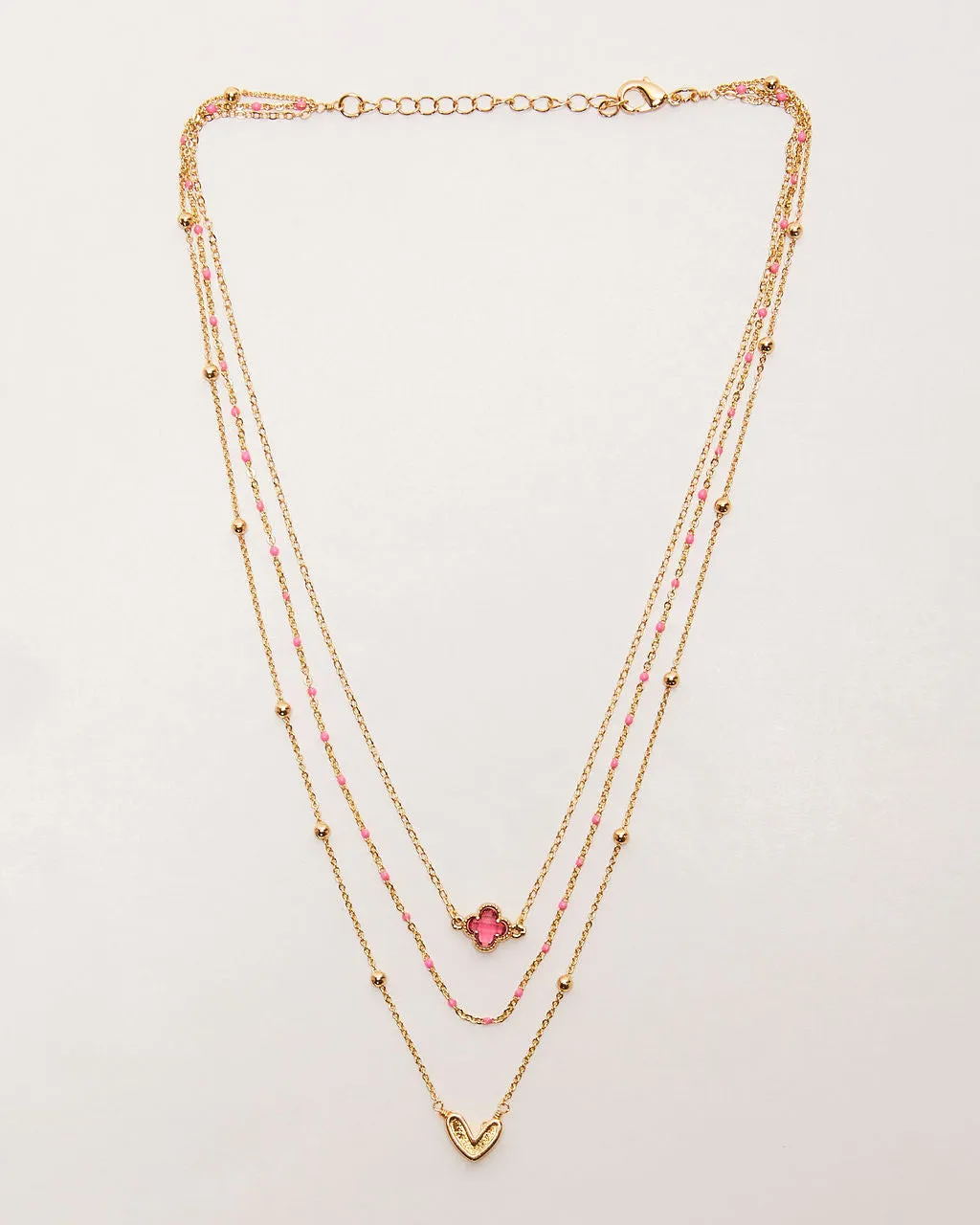 Starlight Charm Layered Necklace sold by Vici product image thumbnail 2