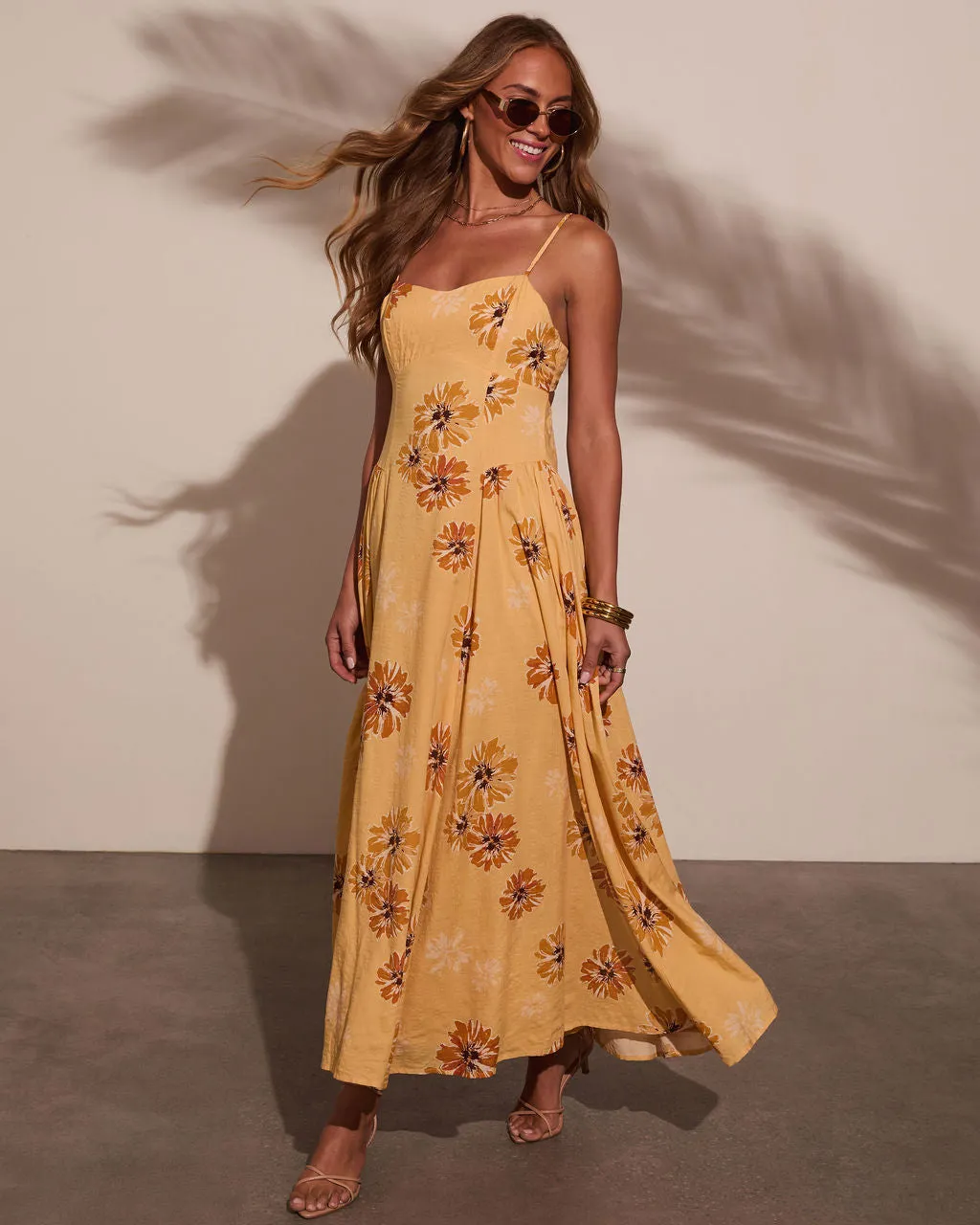 Chase The Sun Floral Maxi Dress sold by Vici product image thumbnail 3