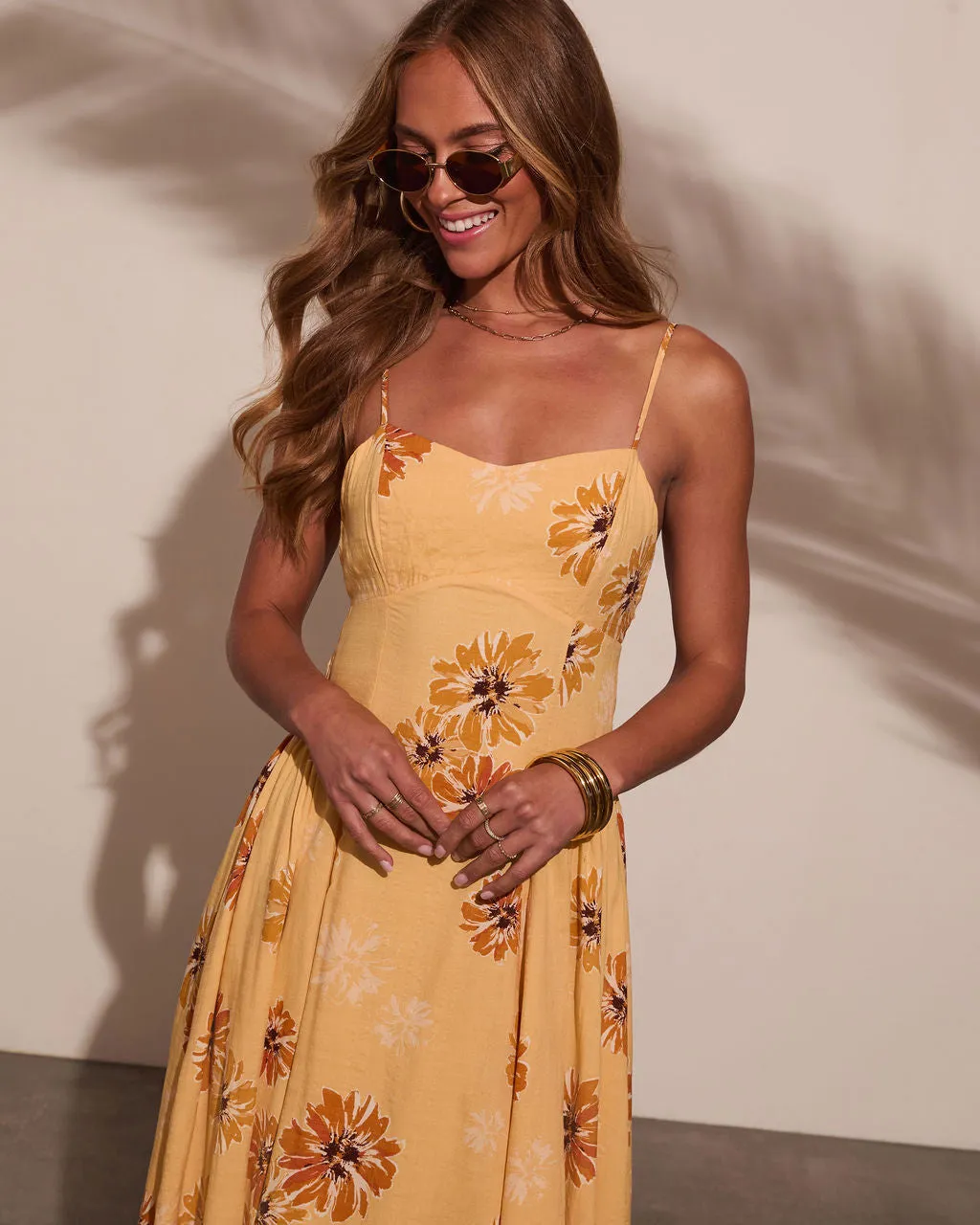 Chase The Sun Floral Maxi Dress sold by Vici product image thumbnail 2