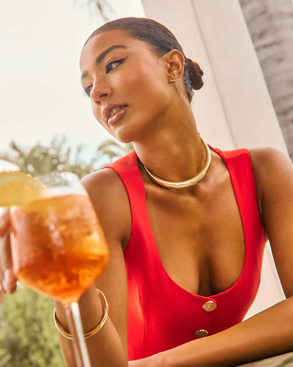 Sun Dancer Choker Necklace sold by Vici product image thumbnail 2