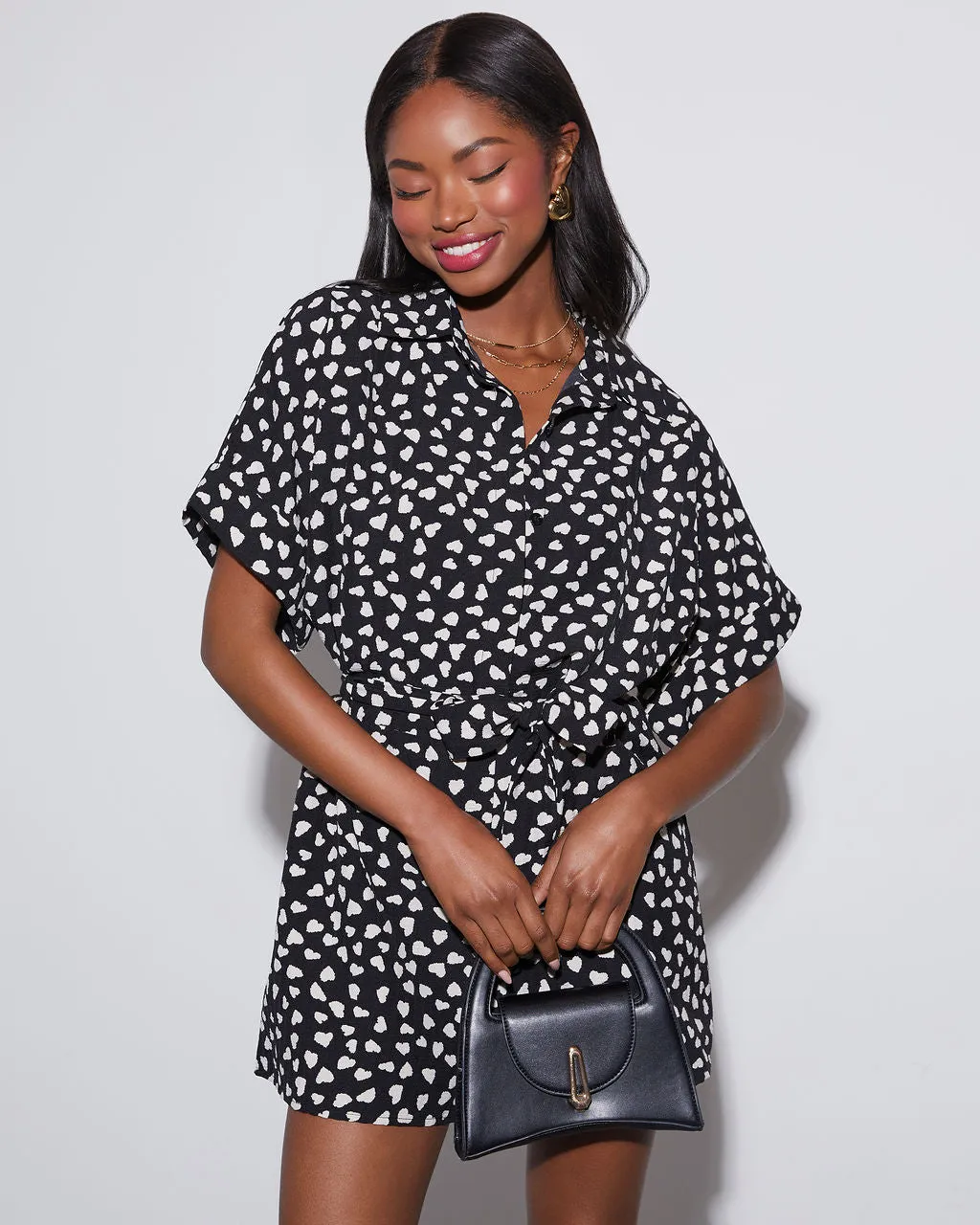 Nixie Printed Romper sold by Vici product image thumbnail 4