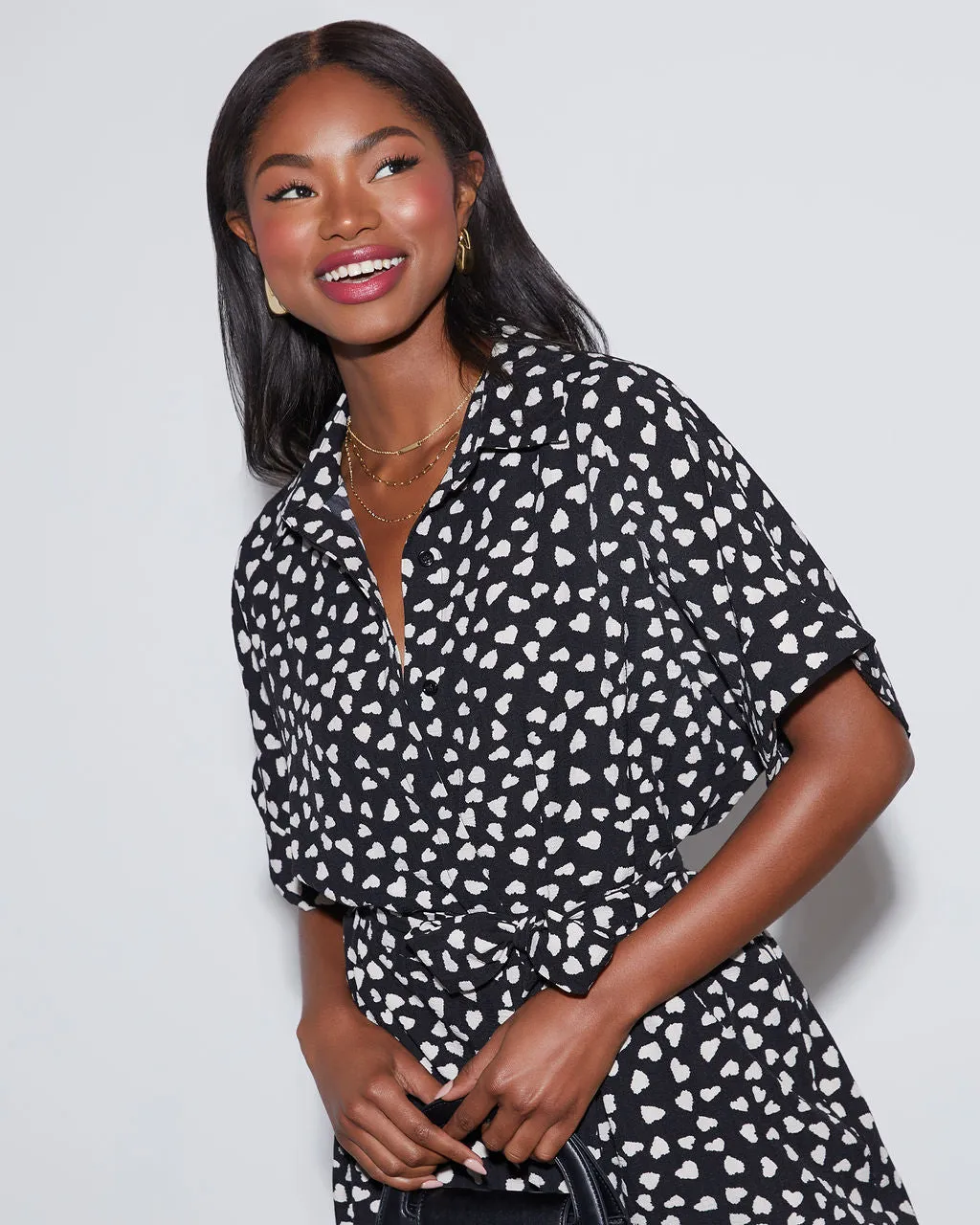 Nixie Printed Romper sold by Vici product image thumbnail 3