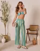 Sunkiss Riviera Chevron Cover Up Pants sold by Vici
