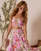Moonpetal Smocked Floral Halter Top sold by Vici