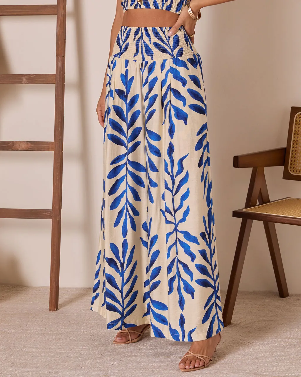 Reynah Tropical Wide Leg Pant sold by Vici product image thumbnail 3